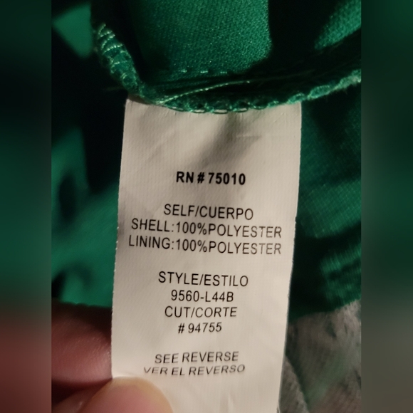 * CITY STUDIO green strapless bling waist Last Discount - Picture 7 of 7